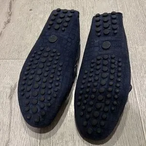 Zara | Shoes | Zara Navy Blue Driving Shoes Size 42 | Poshmark display picture 1